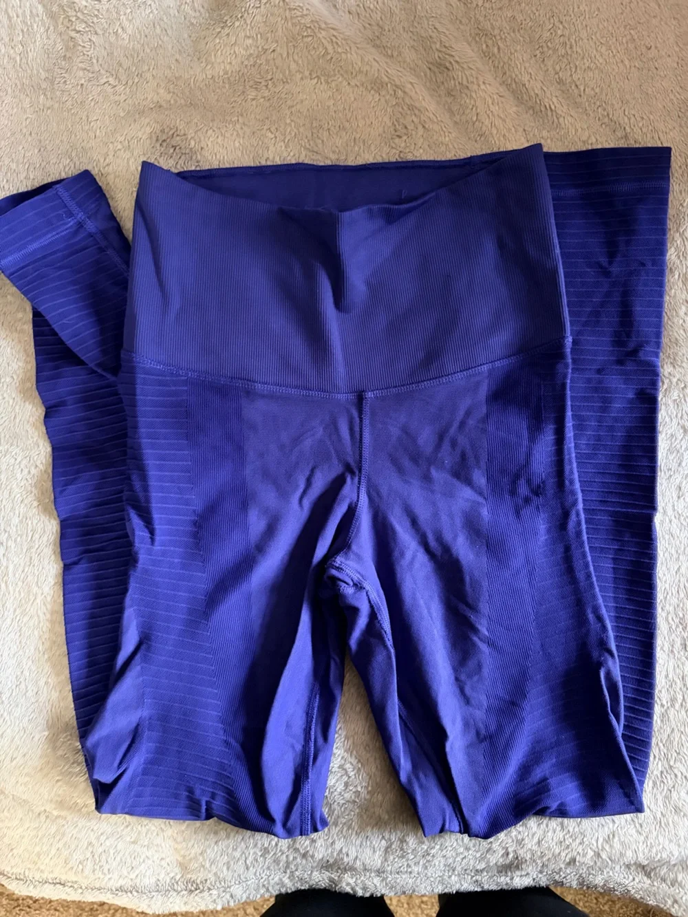 Nike Dri-FIT Zoned Sculpt Training Yoga Leggings - Royal Blue